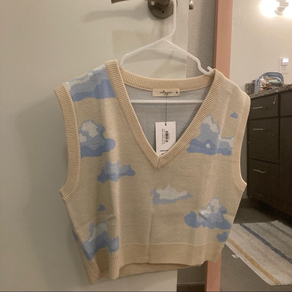 NWT Molly Green Cloud Sweater Vest